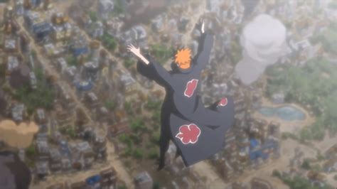 when does pain attack the leaf village|E157 .